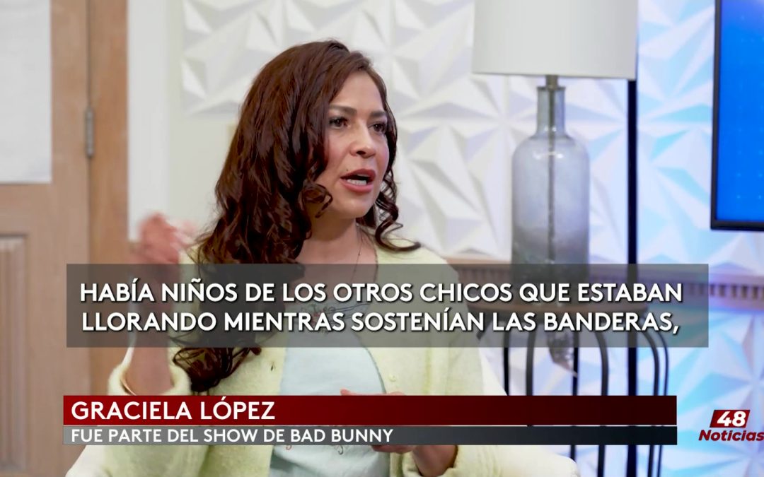 Orgullo Local: Graciela López Brilla En El Super Bowl