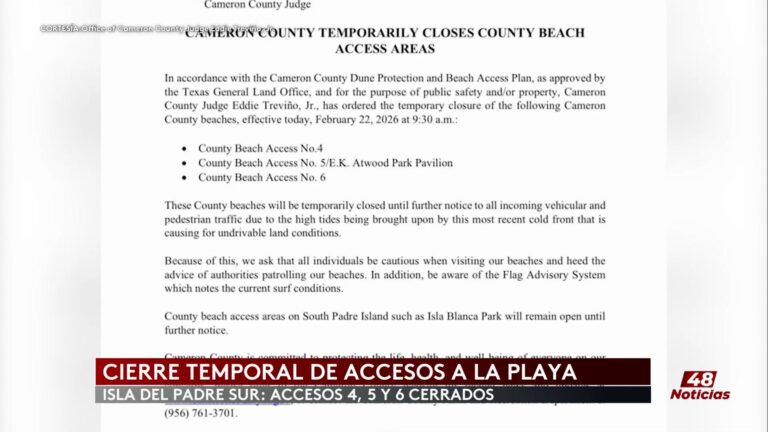 Playa Cerrada: Playas De South Padre Island Cerradas Por Mareas Altas