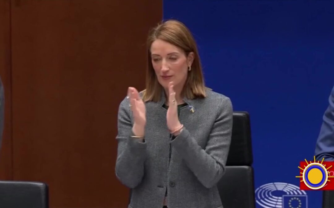 Presidente De Ucrania Pide Apoyo Al Parlamento Europeo