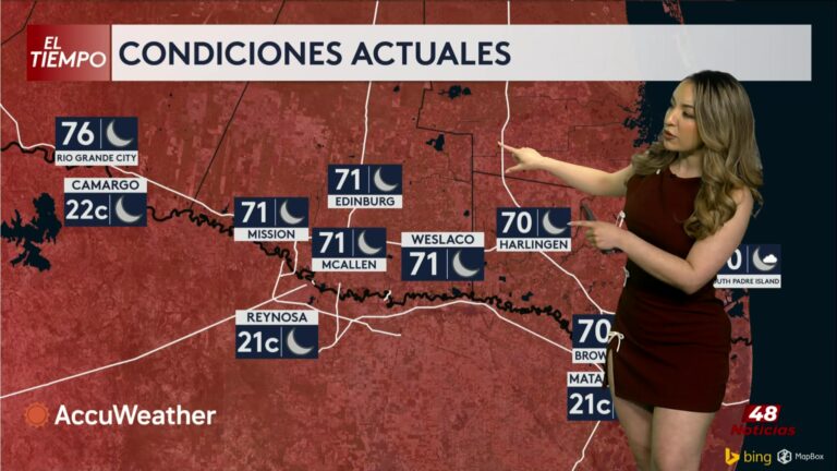 Pronóstico Del Clima Para El Valle De Texas