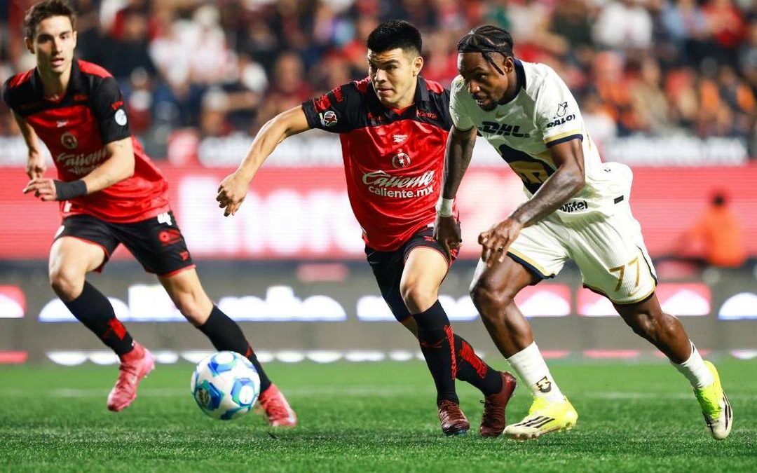 ¡Pumas Rescatan un Empate Contra Xolos en un Partido Complicado de Liga MX!
