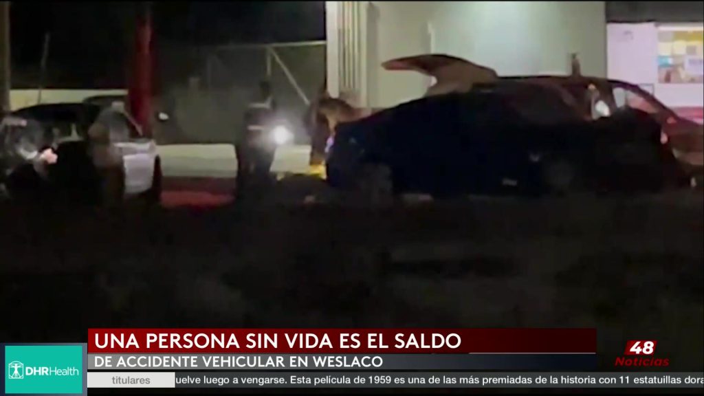 Trágico Accidente En Weslaco: Un Fallecido accidente