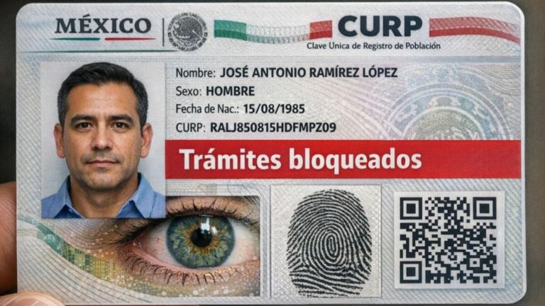 Impacto de la CURP Biométrica: Trámites que Pueden Bloquearse en 2026
