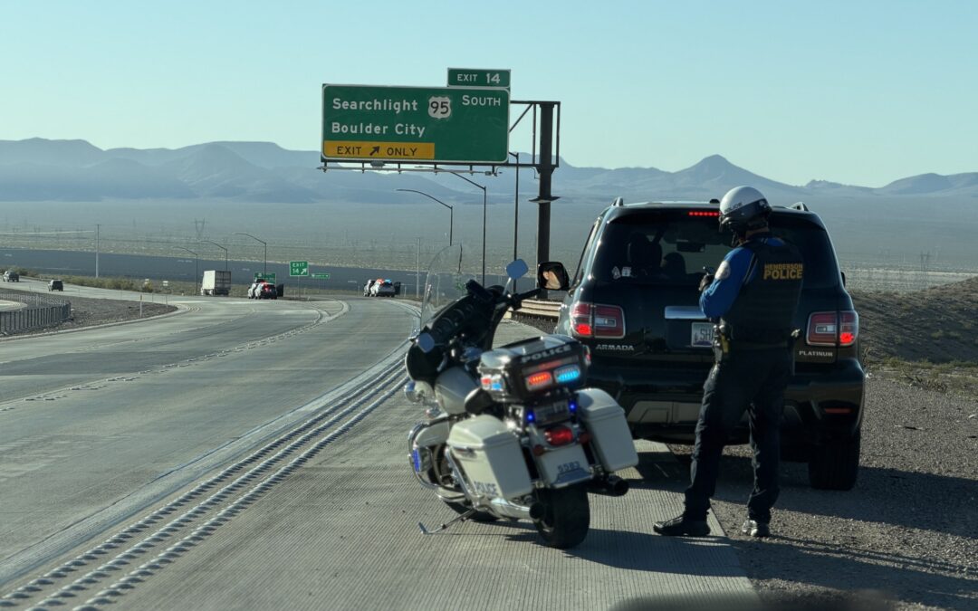La Fuerza de Tarea de Tráfico Intensifica Operativos por Exceso de Velocidad en Las Vegas Durante Ola de Calor