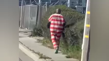 Salinas en Alerta: Hombre con Uniforme de Recluso No Implica Fuga de Prisión