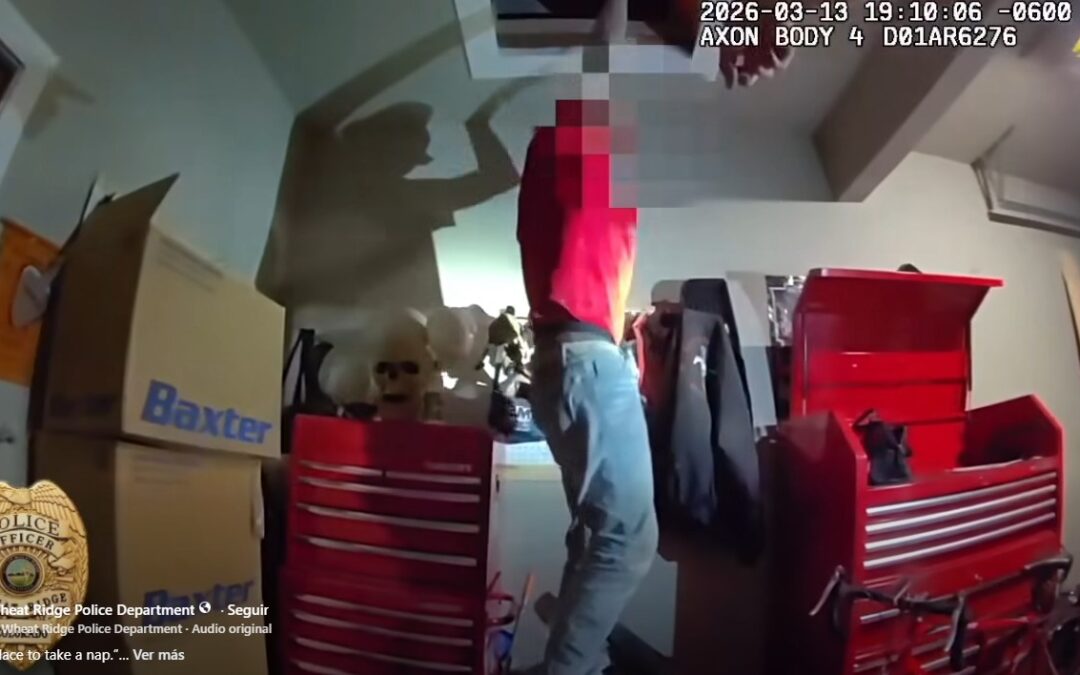 Hombre Arrestado en Wheat Ridge Tras Ser Encontrado Durmiendo en Ático Ajeno