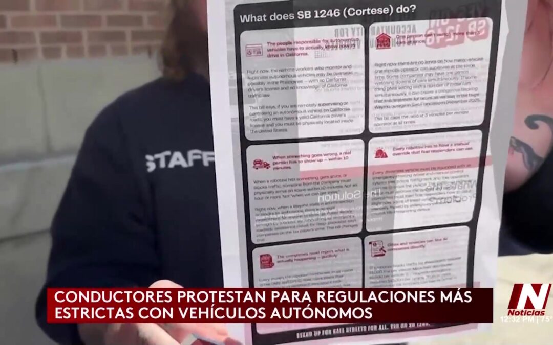 California Enfrenta Tensión: Conductores de Ride-Sharing Protestan Contra Vehículos Autónomos