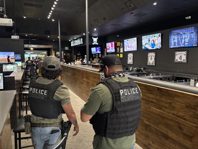 Autoridades realizan operativo en negocio local “Killers Golf” como parte de investigación federal