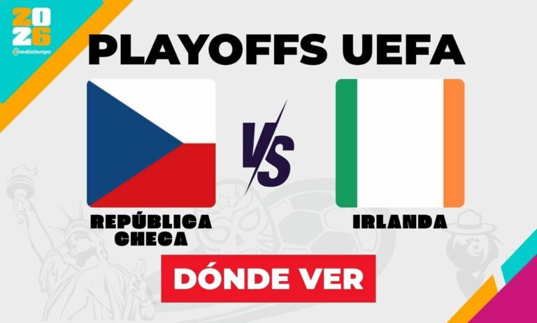 Sigue en Vivo la Intensa Repechaje Mundial 2026 entre República Checa e Irlanda