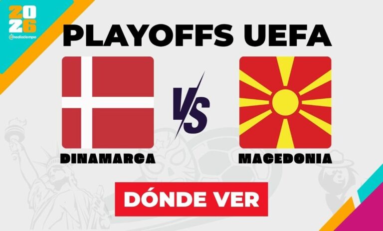 Dinamarca vs Macedonia del Norte: Emocionante Repechaje en Vivo al Mundial 2026