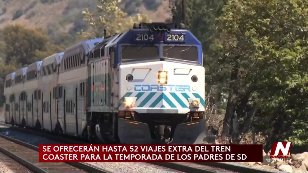 Tren Coaster Facilita el Acceso al Petco Park Durante la Temporada de Béisbol de los Padres