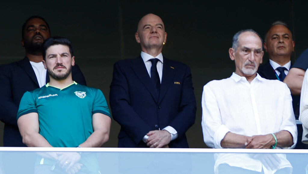 Infantino Visita el Estadio Monterrey para el Repechaje