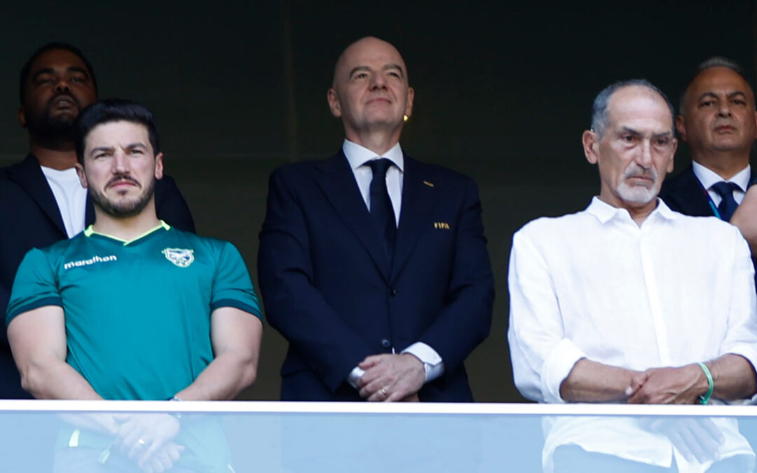 Infantino Visita el Estadio Monterrey para el Repechaje