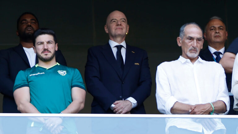 Infantino Visita el Estadio Monterrey para el Repechaje