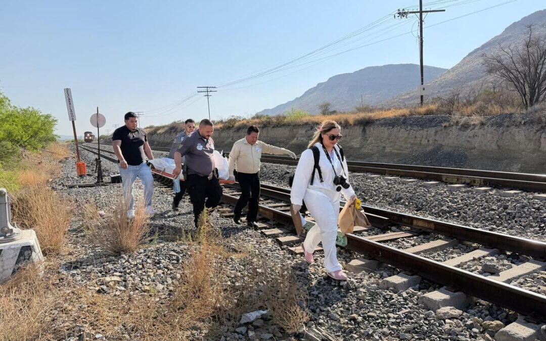 Impactante hallazgo: Cuerpo en descomposición junto a las vías del tren en Saltillo