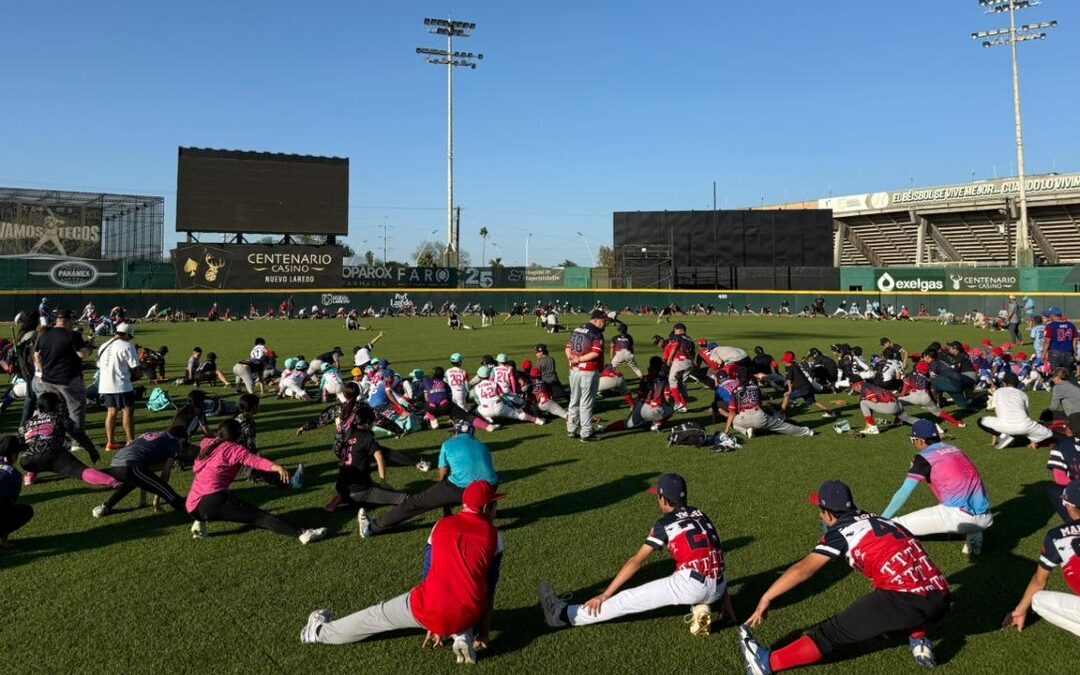 Clínica de Beisbol Impulsa Colaboración entre Consulado de EE. UU. y Tecolotes de los Dos Laredos
