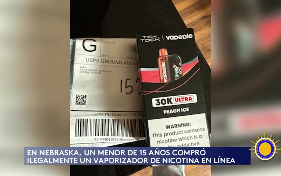 Joven Compra Vaporizador Ilegalmente en Línea en Nebraska: Crece la Alarma