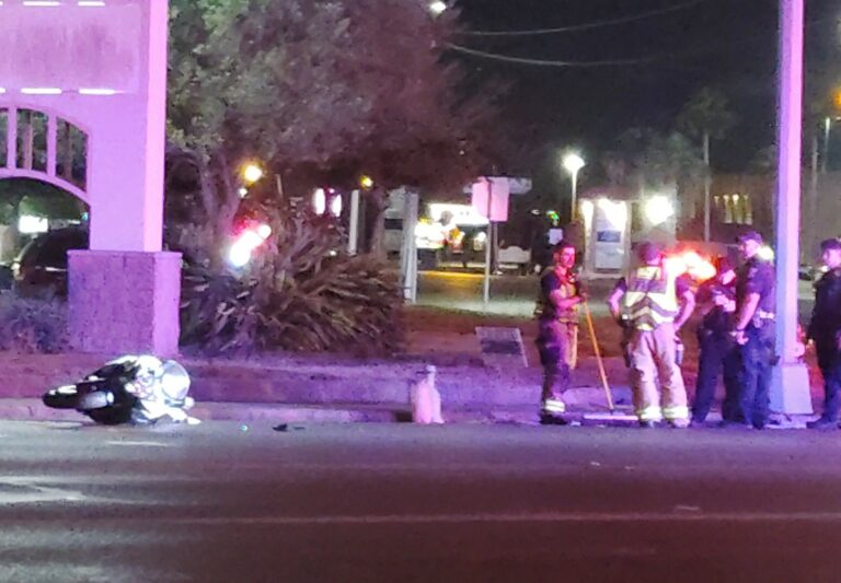 Motociclista en estado crítico tras choque en Harlingen