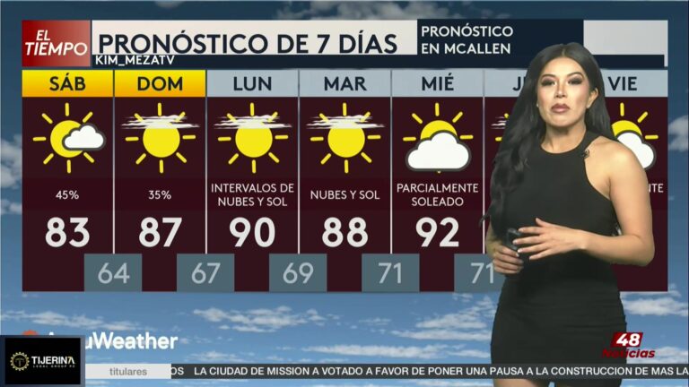 Pronóstico Del Tiempo: Pronóstico Completo Del Tiempo En El Valle Del Río Grande