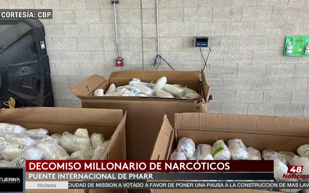 Incautación De Metanfetaminas En El Puente Internacional De Pharr