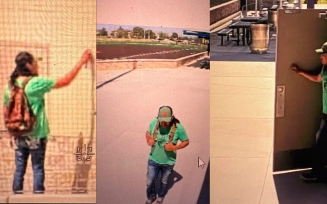 Vandalismo en Midland: Buscan Sospechoso por Grafitis Satánicos en Campos de Béisbol