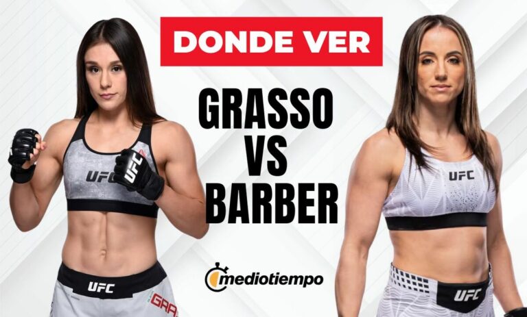 Alexa Grasso enfrenta a Maycee Barber: Horario y dónde ver la pelea de UFC hoy