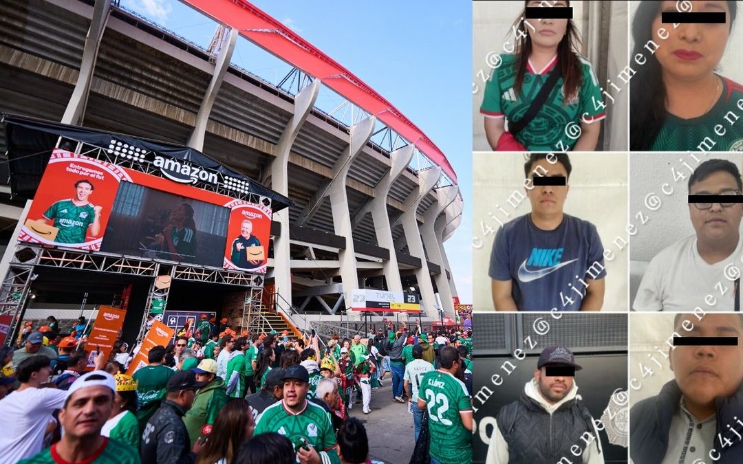 México vs Portugal: Detención de Revendedores en el Estadio Banorte