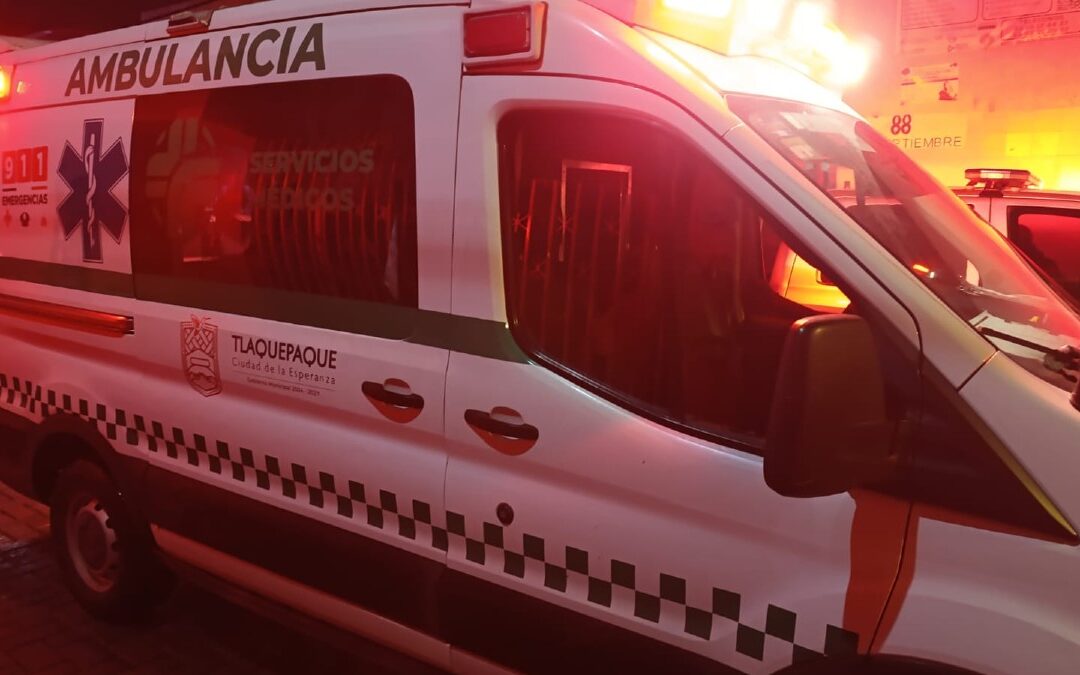 Policía de Tlaquepaque Herido en Ataque con Arma Blanca Durante Reunión Familiar