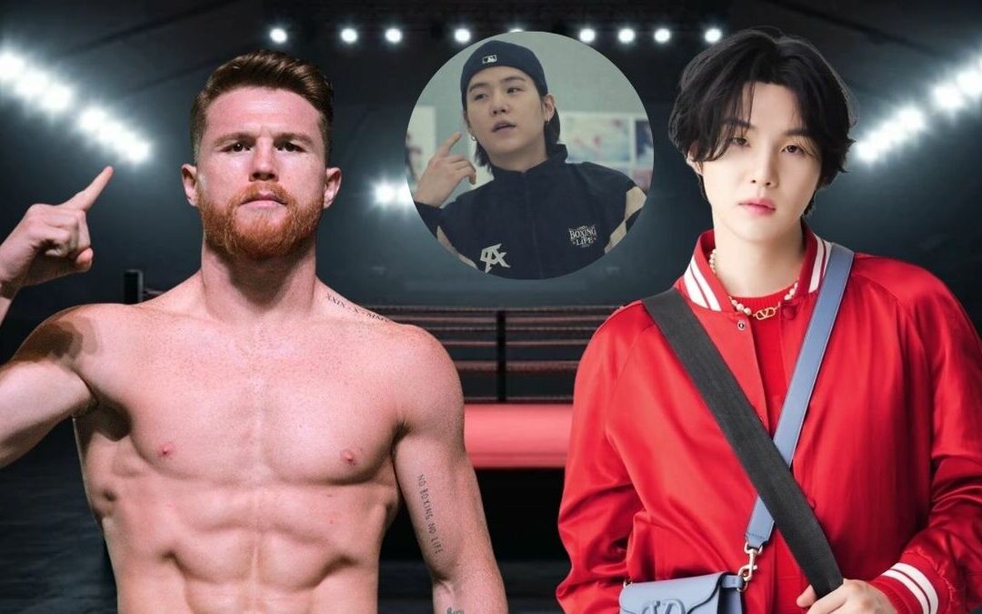 Integrante de BTS luce mercancía del campeón Canelo Álvarez