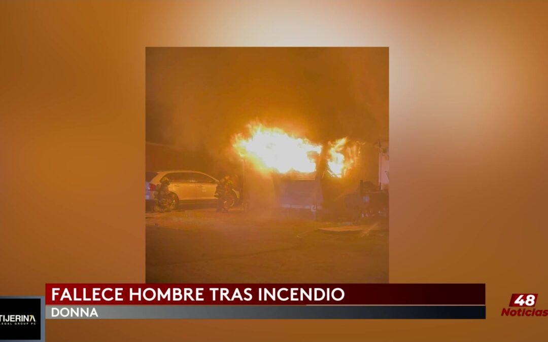 Tragedia En Donna: Hombre Pierde La Vida En Incendio