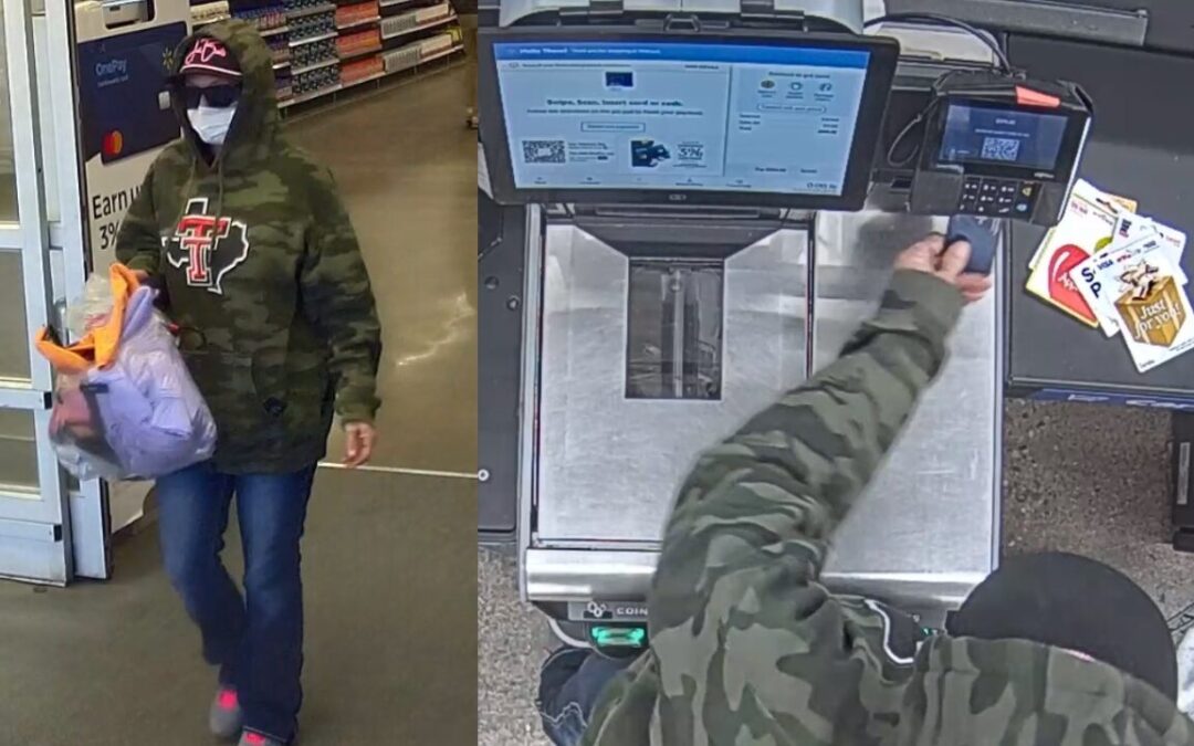 Policía de Lubbock busca ayuda para localizar a sospechosa de compras fraudulentas