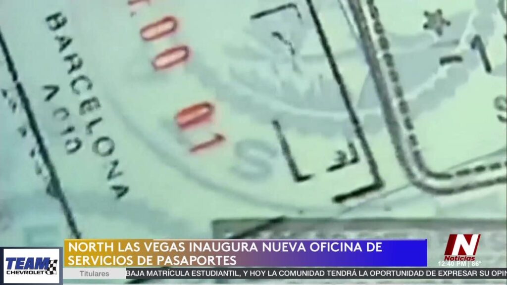 Nuevo Servicio de Pasaportes Mejora la Accesibilidad en North Las Vegas