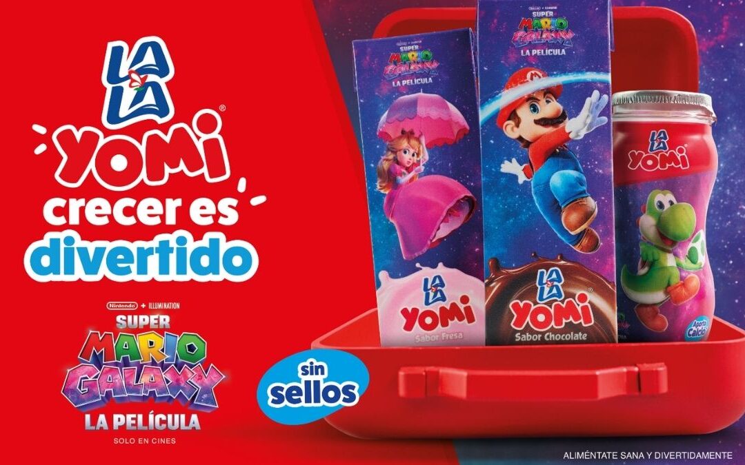 Descubre las loncheras potenciadas de Lala Yomi para la película ‘Super Mario Galaxy’