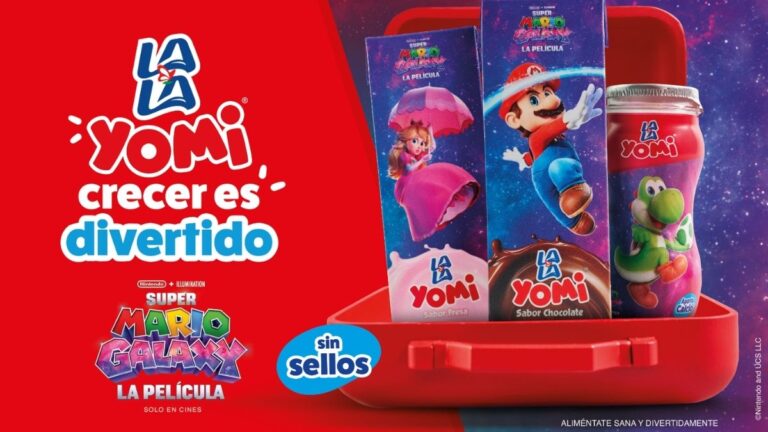 Descubre las loncheras potenciadas de Lala Yomi para la película ‘Super Mario Galaxy’