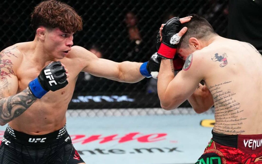 Brandon Moreno Sufre una Derrota Impactante en UFC México frente a Lone’er Kavanagh