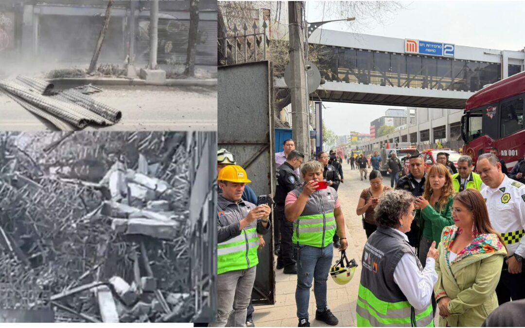 Colapso de Edificio en Demolición en la Calzada San Antonio Abad: Calles Cerradas y Medidas de Seguridad