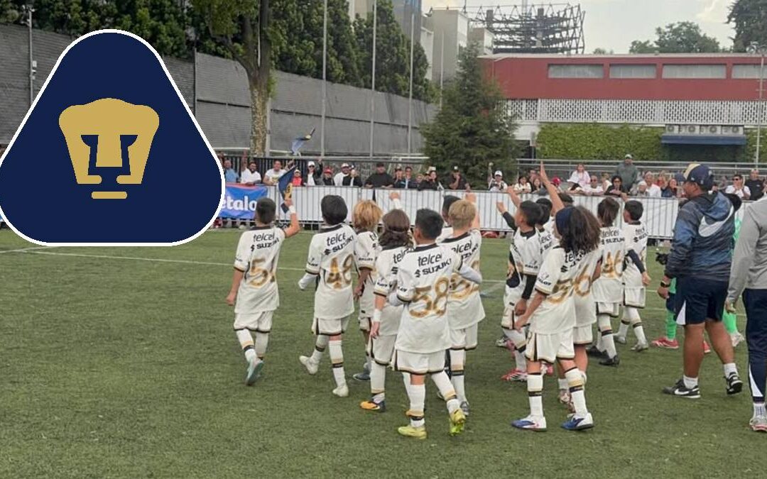Campeones Sub10 en CdMx: El Hijo de Efraín Juárez Triunfa Junto a Joven Promesa de Pumas | FOTOS