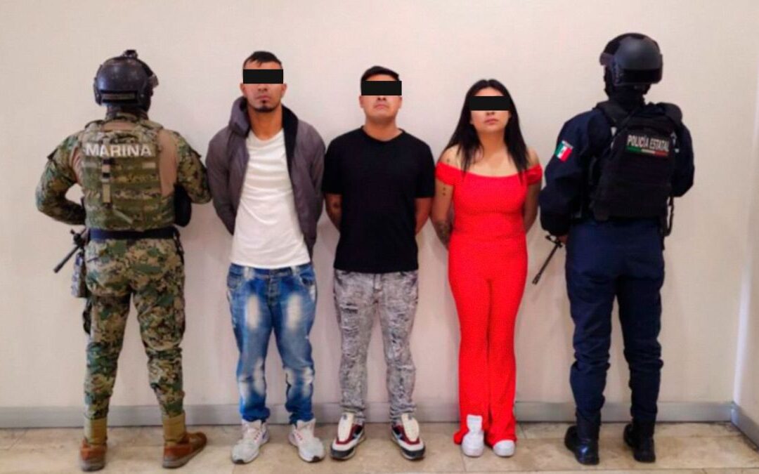 Capturan a Tres Extorsionadores del Mercado Morelos Vinculados con la Familia Michoacana