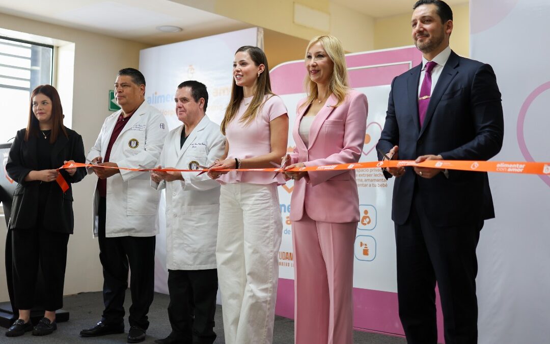Mariana Rodríguez Inaugura el Lactario 127 en el Hospital Universitario para Apoyar a Madres