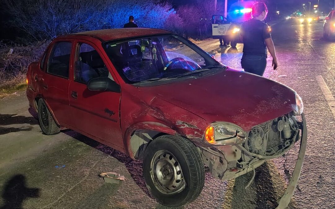 Accidente en la Carretera Santa Fe de Torreón: Cuantiosos Daños Materiales Reportados