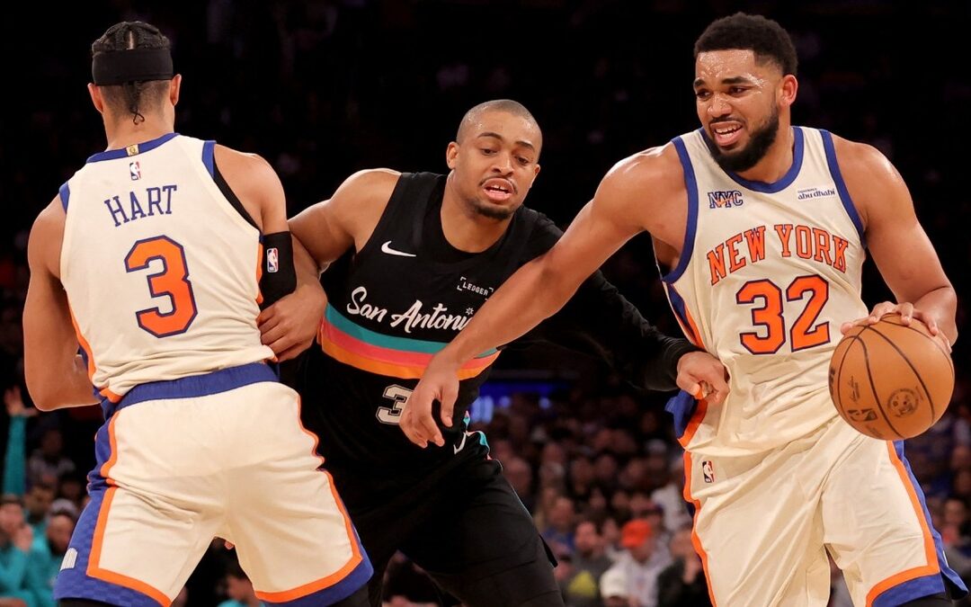 Los Knicks Detienen a los Spurs: Ponen Fin a la Racha de Victorias en la NBA