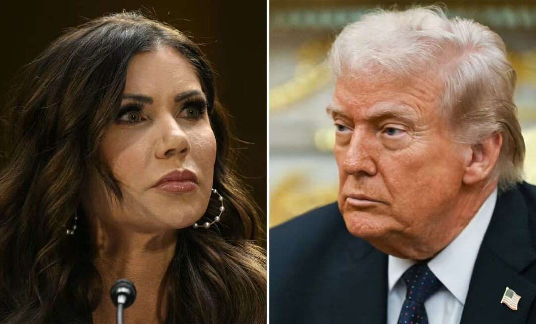 Donald Trump destituye a Kristi Noem como secretaria de Seguridad Nacional