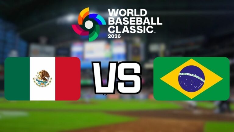 Transmisión del Clásico Mundial de Béisbol 2026: México vs Brasil, Horario y Canal