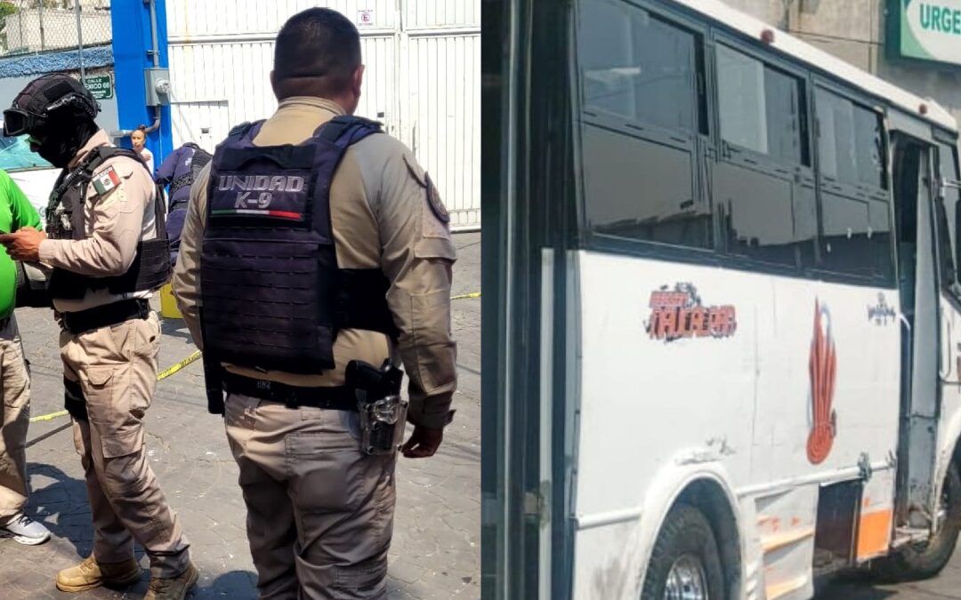 Asesinato en Tlalnepantla: Adulto Mayor Muere y Su Hijo Resulta Lesionado en Microbús