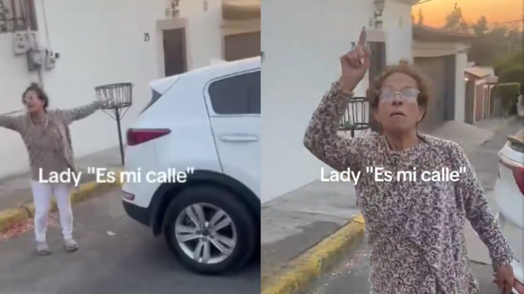 Lady es mi calle: Mujer bloquea el paso en Naucalpan y se vuelve viral