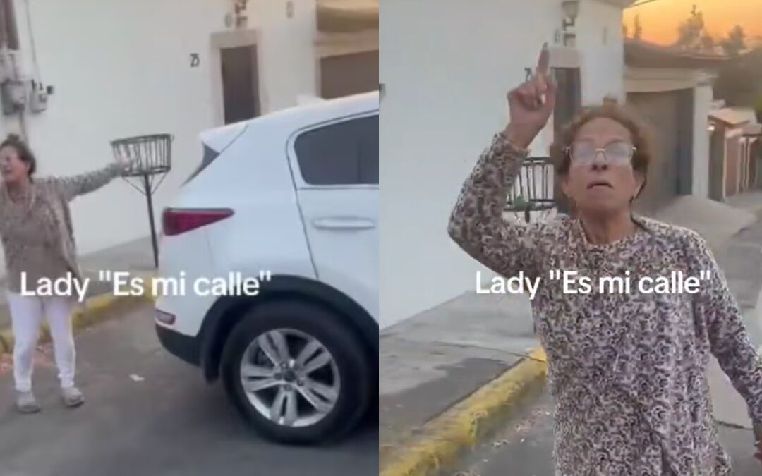 Lady es mi calle: Mujer bloquea el paso en Naucalpan y se vuelve viral
