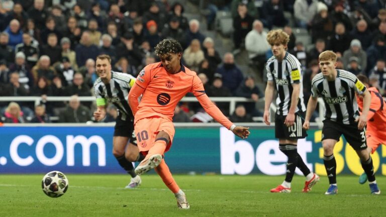Lamine Yamal Rescata al Barcelona en el Último Minuto ante Newcastle en Champions League