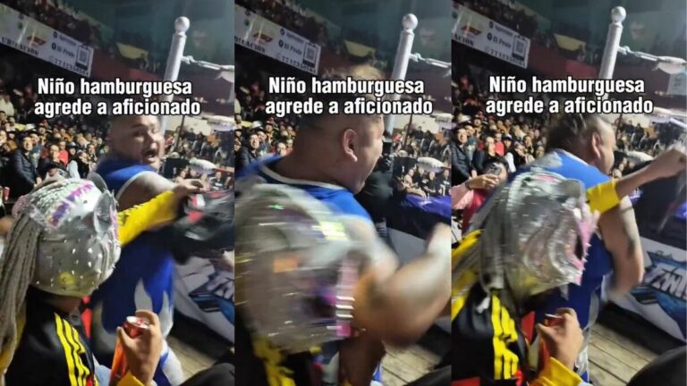 Niño Hamburguesa despedido de Triple AAA tras agresión a un fan