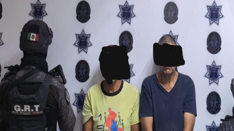 Detención de Dos Hombres por Porte de Cristal en Torreón Durante Intento de Huida