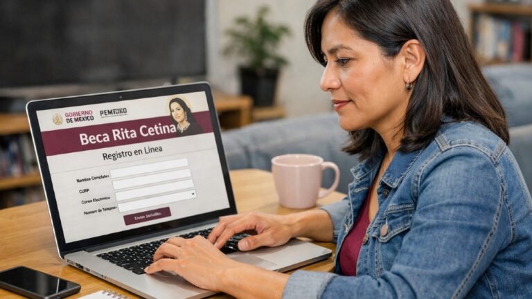 Beca Rita Cetina 2026: Guía completa para el registro en línea y obtención del pago de 2,500